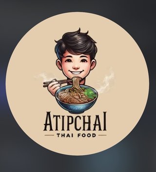 Atipchai Thai Food Logo
